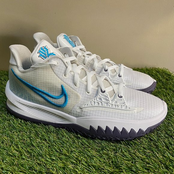 Nike Kyrie Low 4 Grapes White Laser Blue Men 11 Basketball Shoes CW3985-100 NEW main image 6